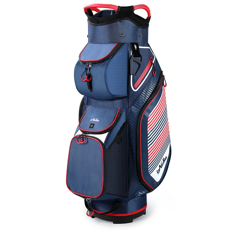 Stand Up Golf Bag -Men & Women Waterproof Golf Bag, Anti Collision 14 Hole Fixed Frame, WithIndependent Thermostatic Bag 5