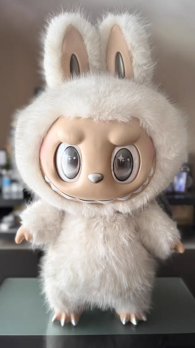 【LABUBU】⭐️ジモモ 白色⭐️【38cm】 New Arrival Presale 38cm Zimomo The Monster Labubu Diy Big