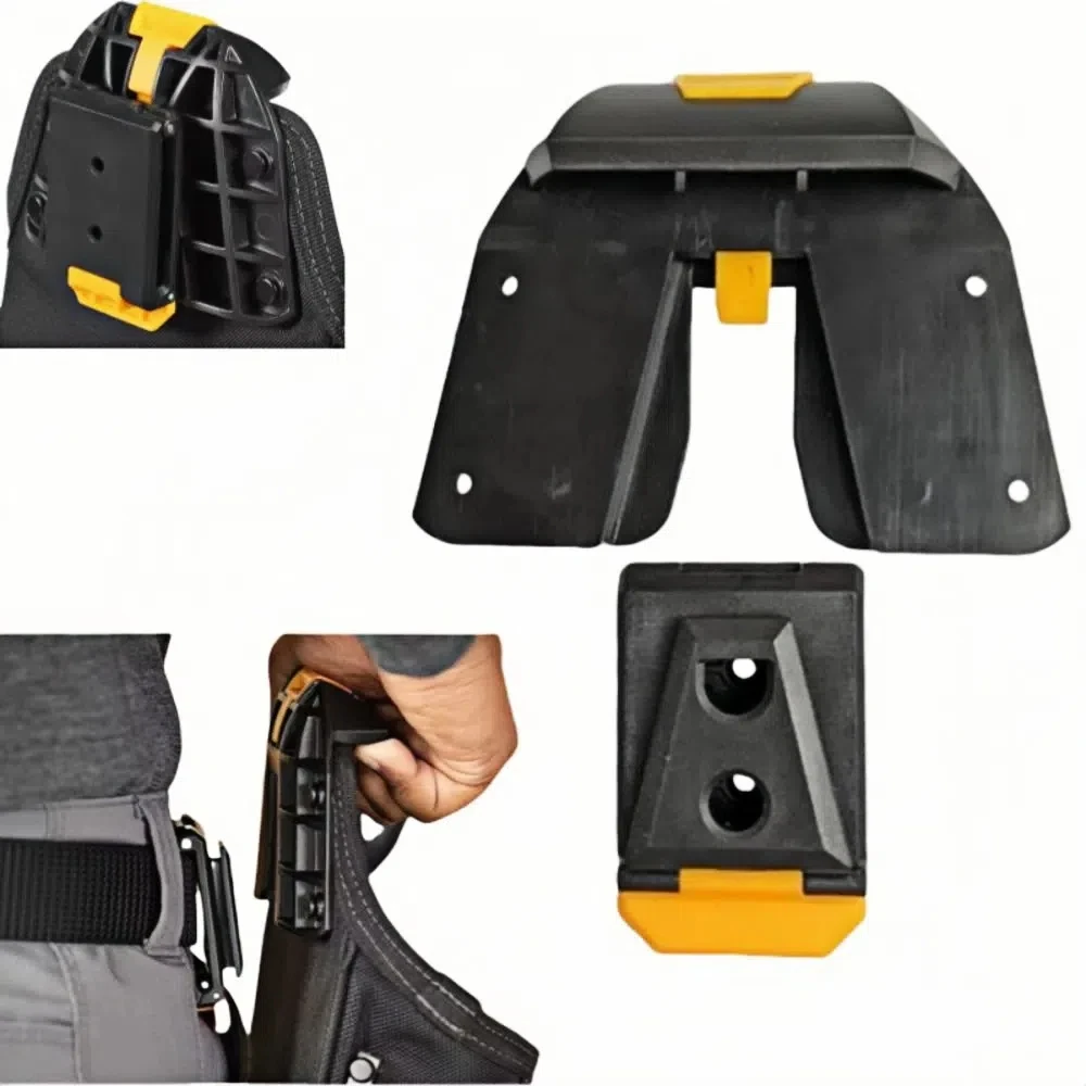 Durable ABS Quick Release Waist Bag Buckle for Tool Belts