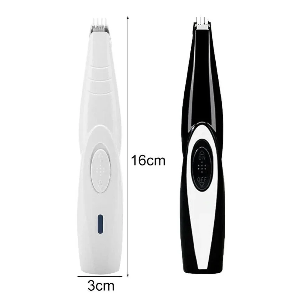 Pet Nail Hair Trimmer Grinder Electrical USB Rechargeable Grooming Tool