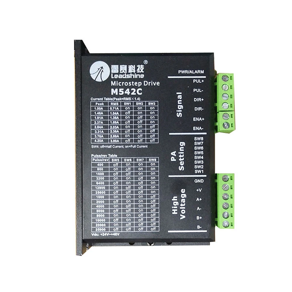 Leadshine-NEMA23 스테퍼 모터 드라이버 M542C DIY3D 인쇄 작은 조각 기계 밀링 장비, 스테퍼 모터 드라이버