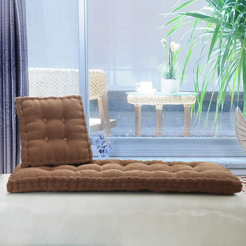 

Wooden sofa cushion, winter thick anti slip seat cushion, Chinese style three seater universal bay window cushion, customizable
