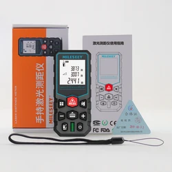 Precision Laser Tape Measure with Multiple Measurement Functions and High Accuracy, 40M Range - 40m (X5)
