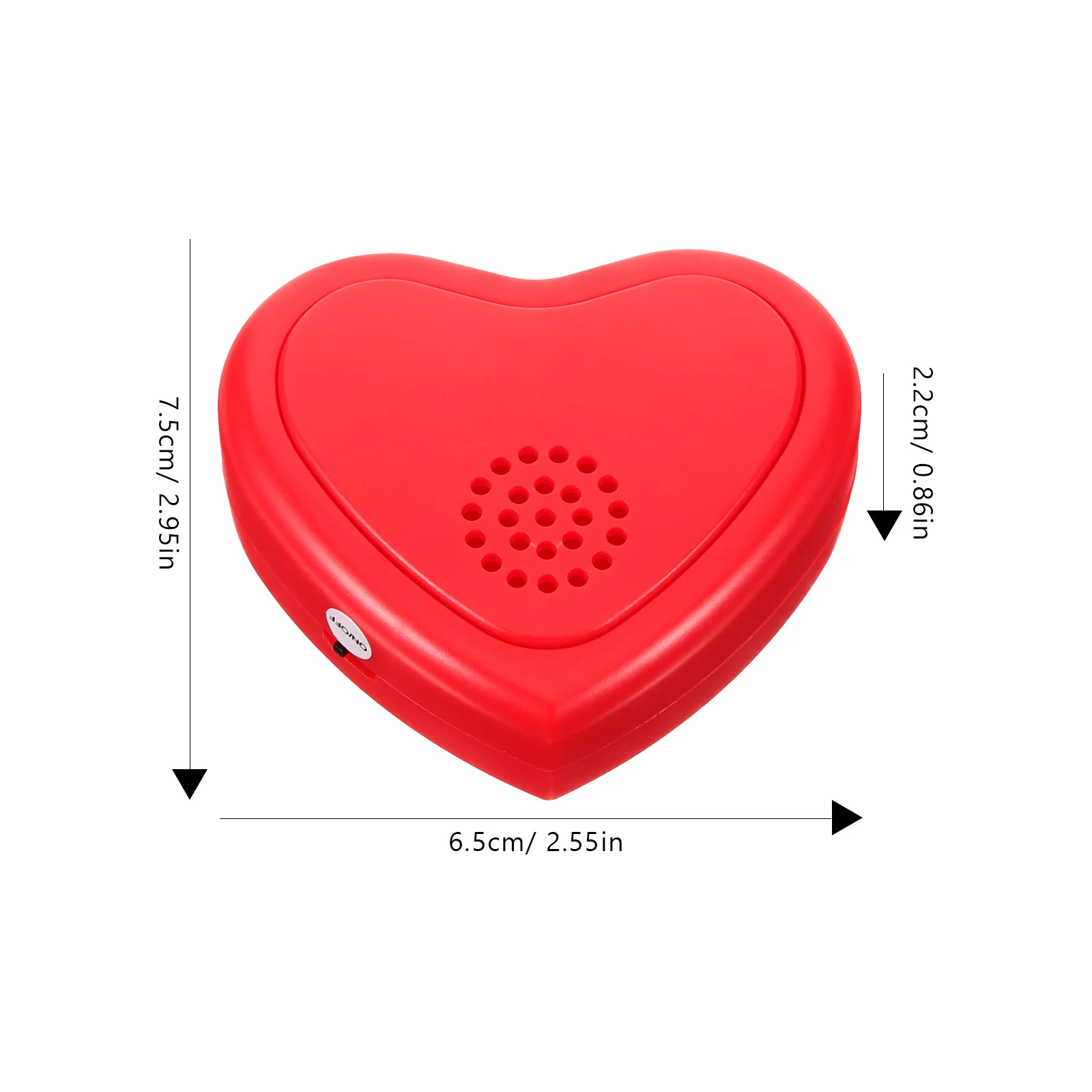 Sound Recorder Child Pet Dog Heartbeat Simulator Plastic Simulation Toy 3