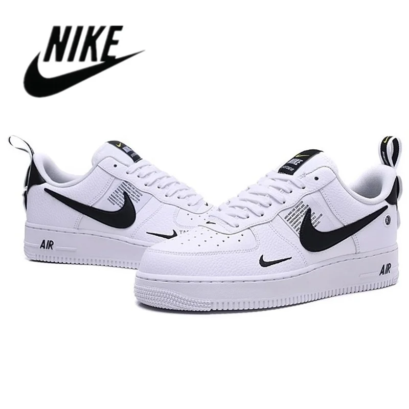 New Arrival Nike Air Force Low Top Jdi Wit Zwart Lichtgewicht