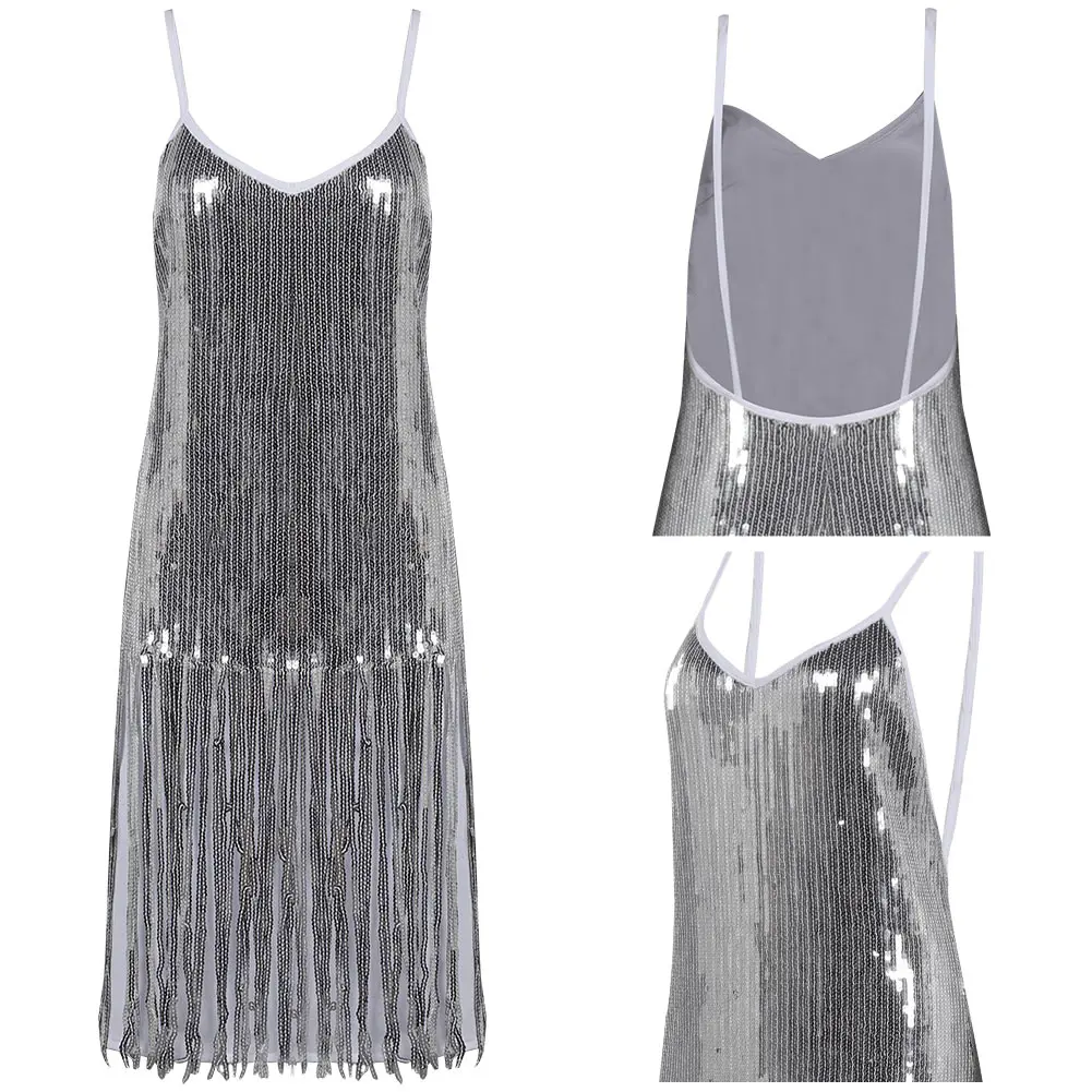 

You Season 4 You Lady Phoebe Cosplay Women Sling Slip fringed Sexy Party Dress Halloween Carnival Girls Disguise Costume