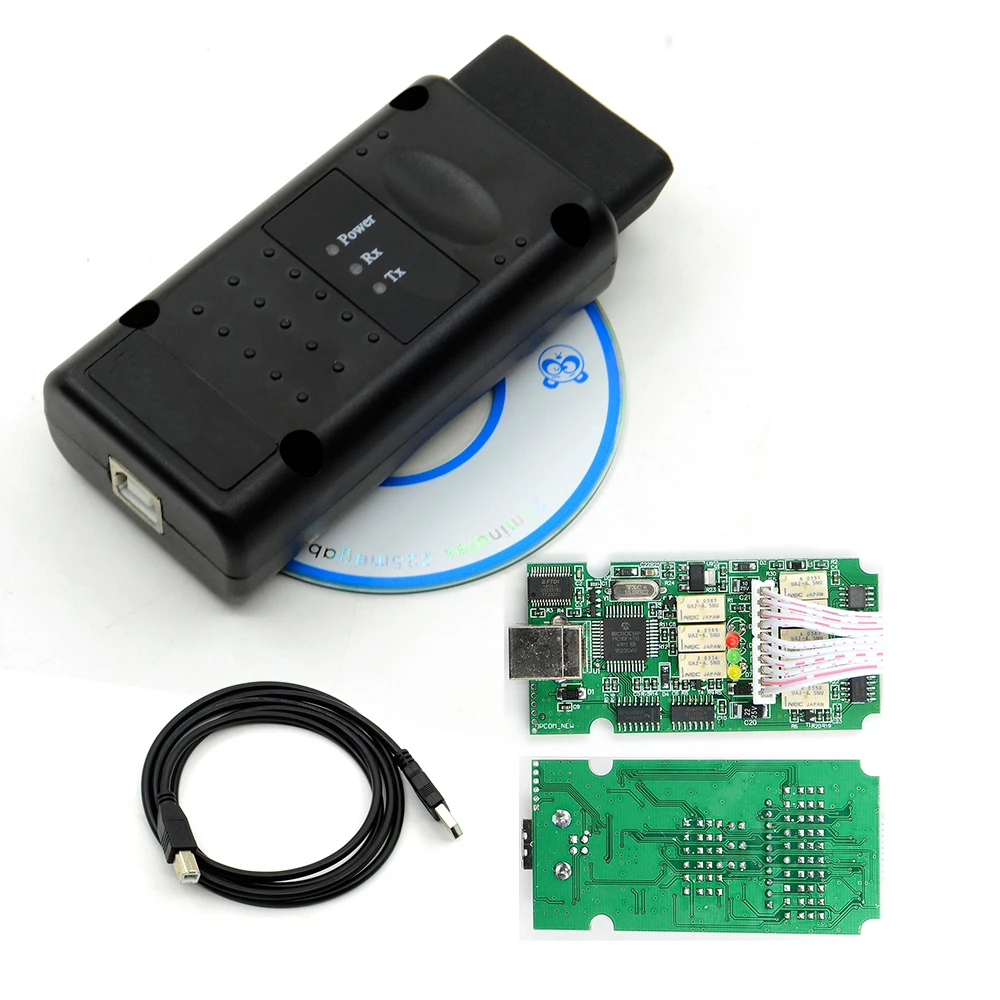 Opcom OP COM 1.99/1.70/1.78 PIC18F458 FTDI Can be Flash update OBD2 Car CAN BUS Diagnostic Tool