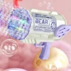 Automatic Bubble Gun Children Holding 80 Hole Light Bazooka Oversized Toy Bubble Machine Toy Bubble Gun 4