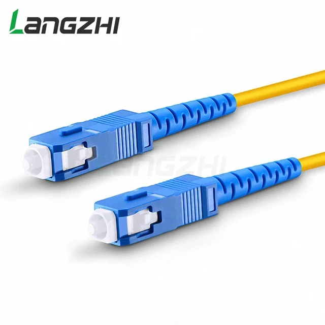 Câble de raccordement à fibre optique monomode, SC à LC, UPC, SM, FTTH,  3.0mm, 9