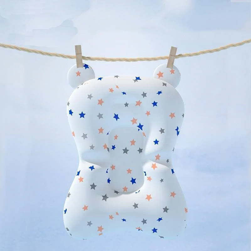 Baby Bath Seat Support Mat Infant Anti-Slip Soft Comfort Body Cushion Foldable Baby Bath Tub Pad Chair Newborn Bathtub Pillow