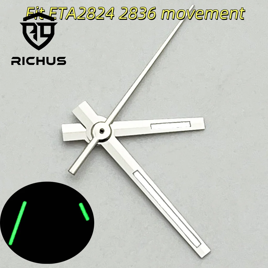 RICHUS Luminous Silver/Gold/Rose Gold Watch Hands
