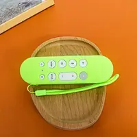 Silicone Remote Controller Cover Anti-scratch Remote Protective Case for Google TV Streamer 4K 2024 Voice Remote Control 2