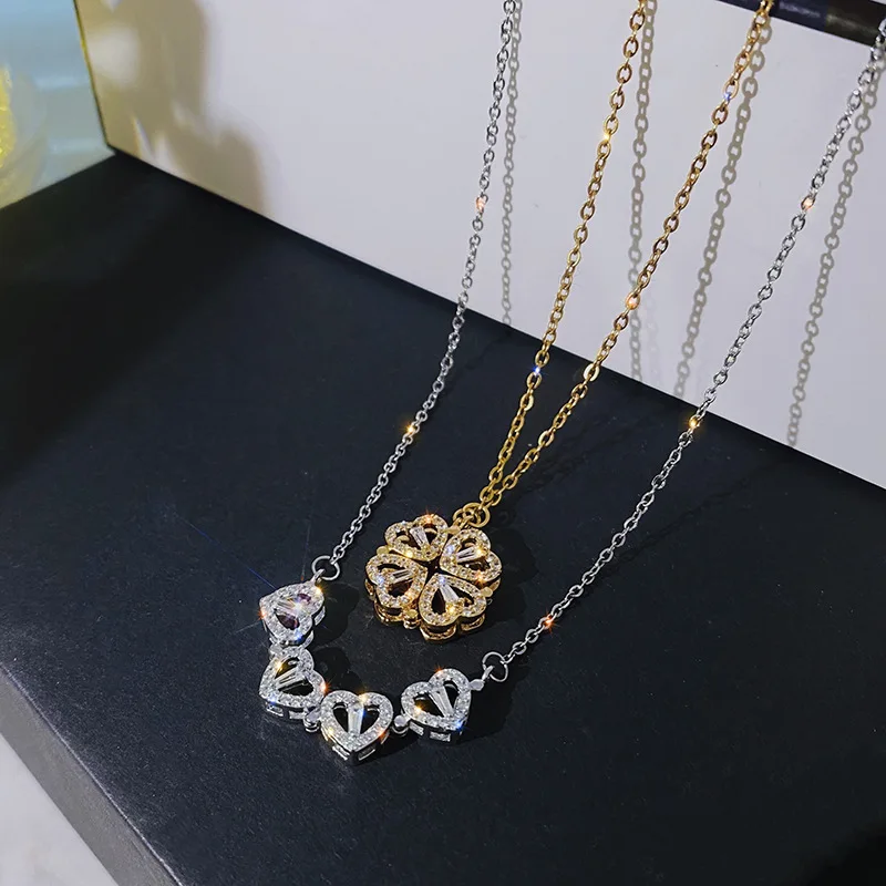 Ladies Pendant Set Necklace Earring Girls Stud Chain Gift Uk Fashion Jewellery 