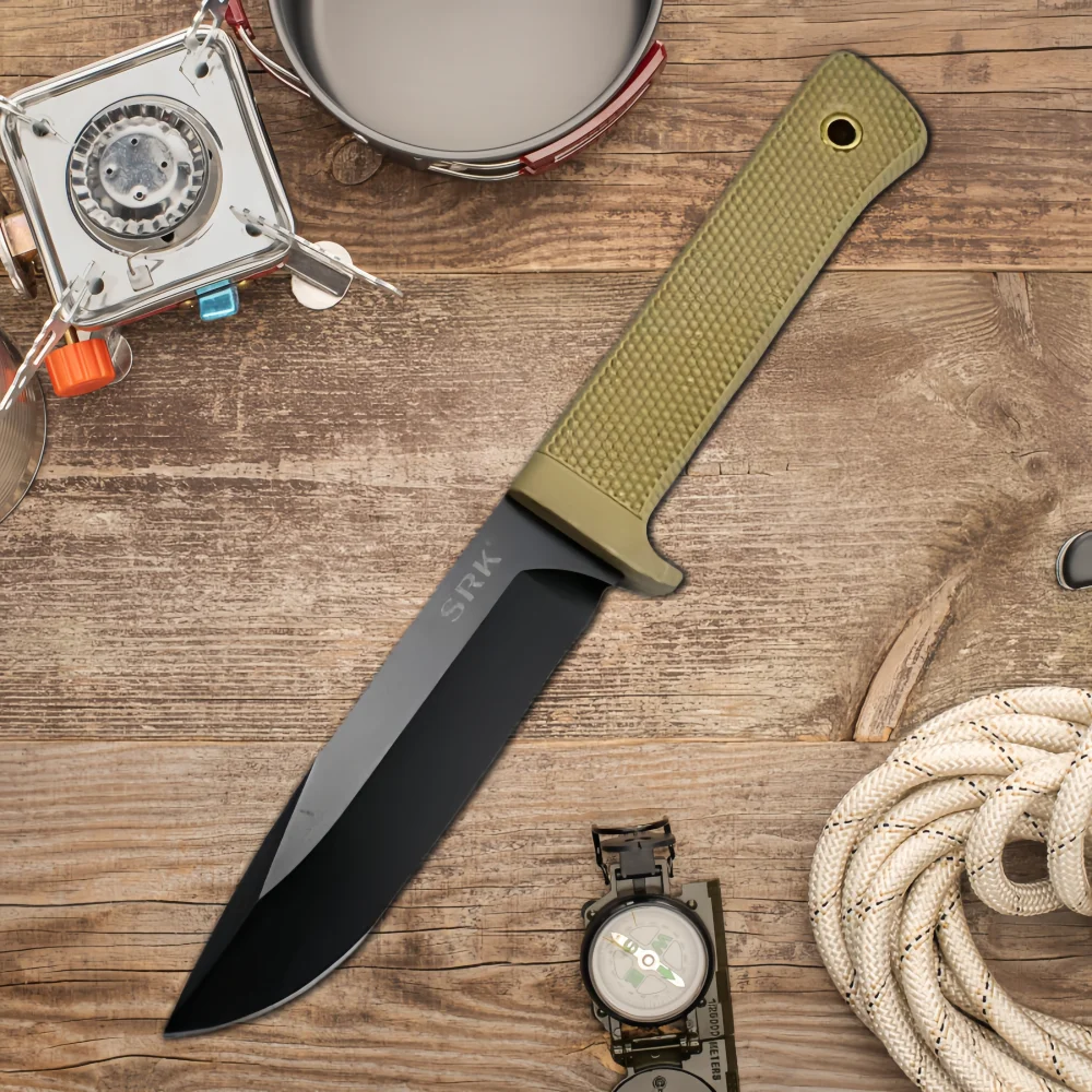 Description Picture 3 of itemSurvival Gear Portable Hiking Knife High Hardness Portable Knife Mountaineering Camping Outdoor Straight For Men EDC Knives