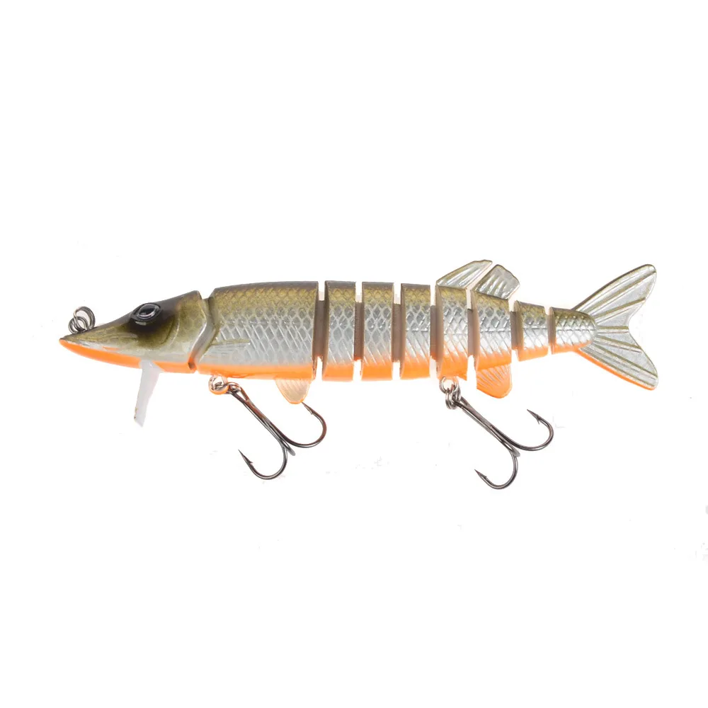 

9 sections of pike 12.5cm/20g lure Bionic lure