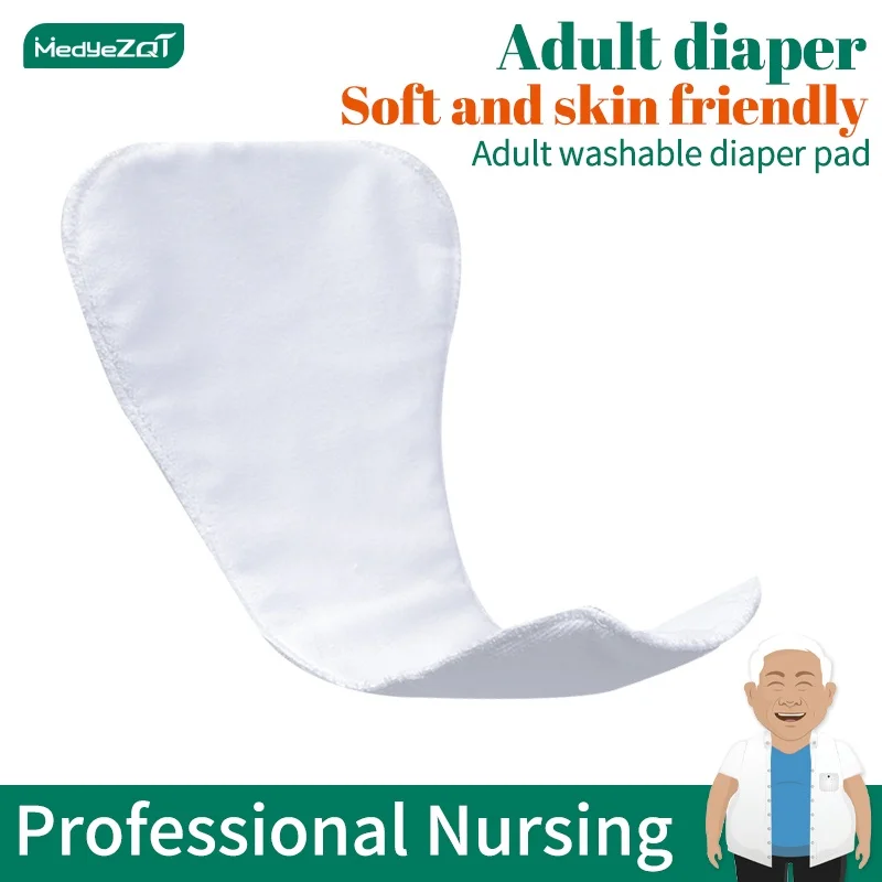 Adult Diaper Insert Reusable 3layer Washable Liners For Diapers
