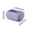 New Silicone Suction Cup Tissue Box Large Capacity Desktop Tissue Drawer Anti-Wear Super Soft Durable Car Tissue Box 6