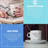 3 Pcs Sublimation Tumbler Wrap Silicone Sheets with Mug Press Bundle Accessories and Mug Press Sublimation Machine 6