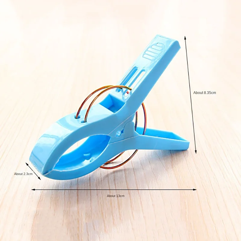 Beach Towel Clips Plastic Quilt Pegs for Laundry Sunbed Lounger Clothes Pegs Home Bathroom Organization 4Pcs