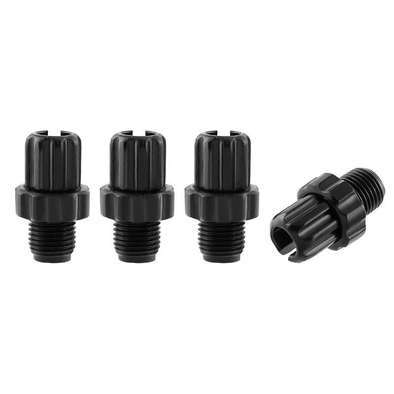ECSiNG 10Pcs M6 Bike Brake Barrel Adjuster Bolts Bike Brake Handle Lever Fastener Accessories For Bicycles Motorcycles Scooters Silver