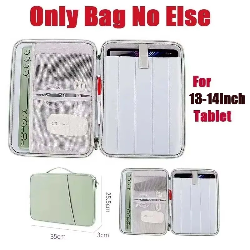 Versatile Waterproof Carry Case with Handle and Shockproof Protection for Tablets & Accessories