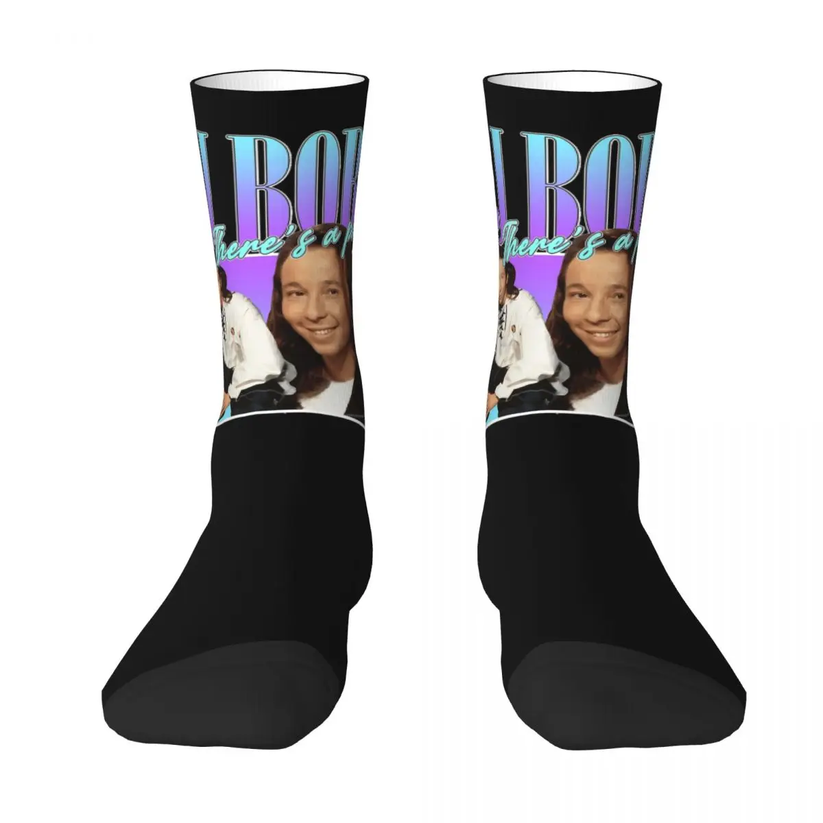 

DJ Bobo 90s Style Eurodance Socks Harajuku Super Soft Stockings All Season Long Socks Accessories for Unisex Birthday Present