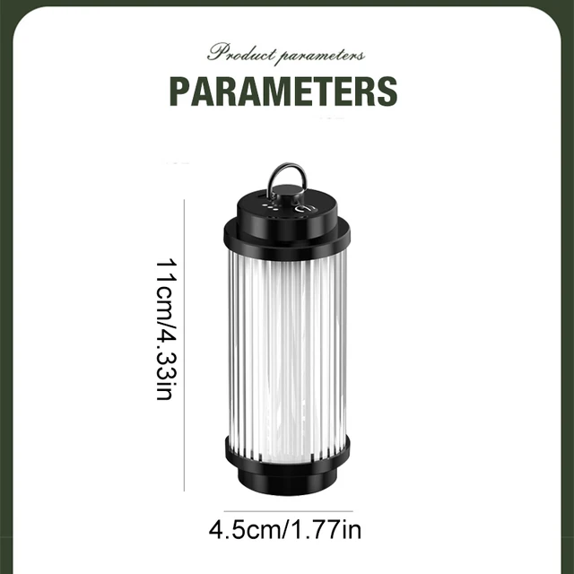 Adjustable Camping Light – 5 Modes USB-C Rechargeable Outdoor Tent Lamp 2