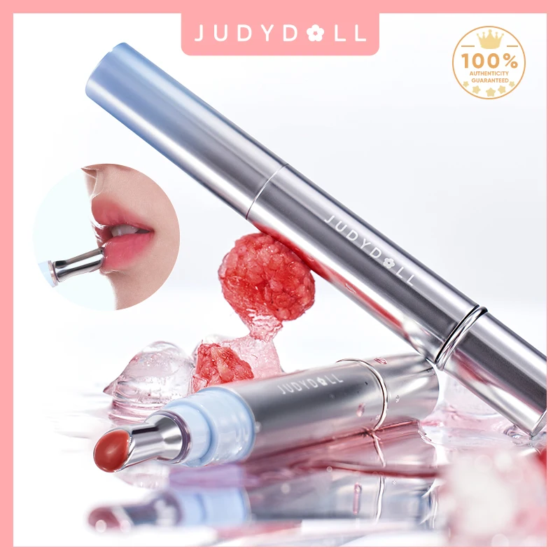 Judydoll Ice Diamond Lip Gloss Hydrating Mirror Shine Plumping Effect Non-Sticky Lightweight Nourishing Lip Oil Glossy lip gloss lip makeup lip oil lip plumper