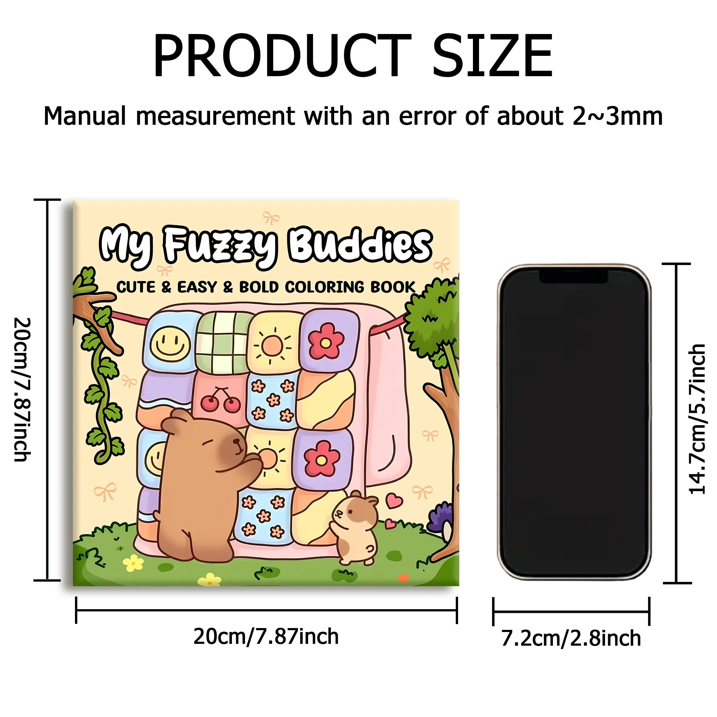 MY FUZZY BUDDIES: Coloring Book for Adults Featuring Cute Cozy Daily Activities for Relaxation (Cozy Spaces Coloring) 3
