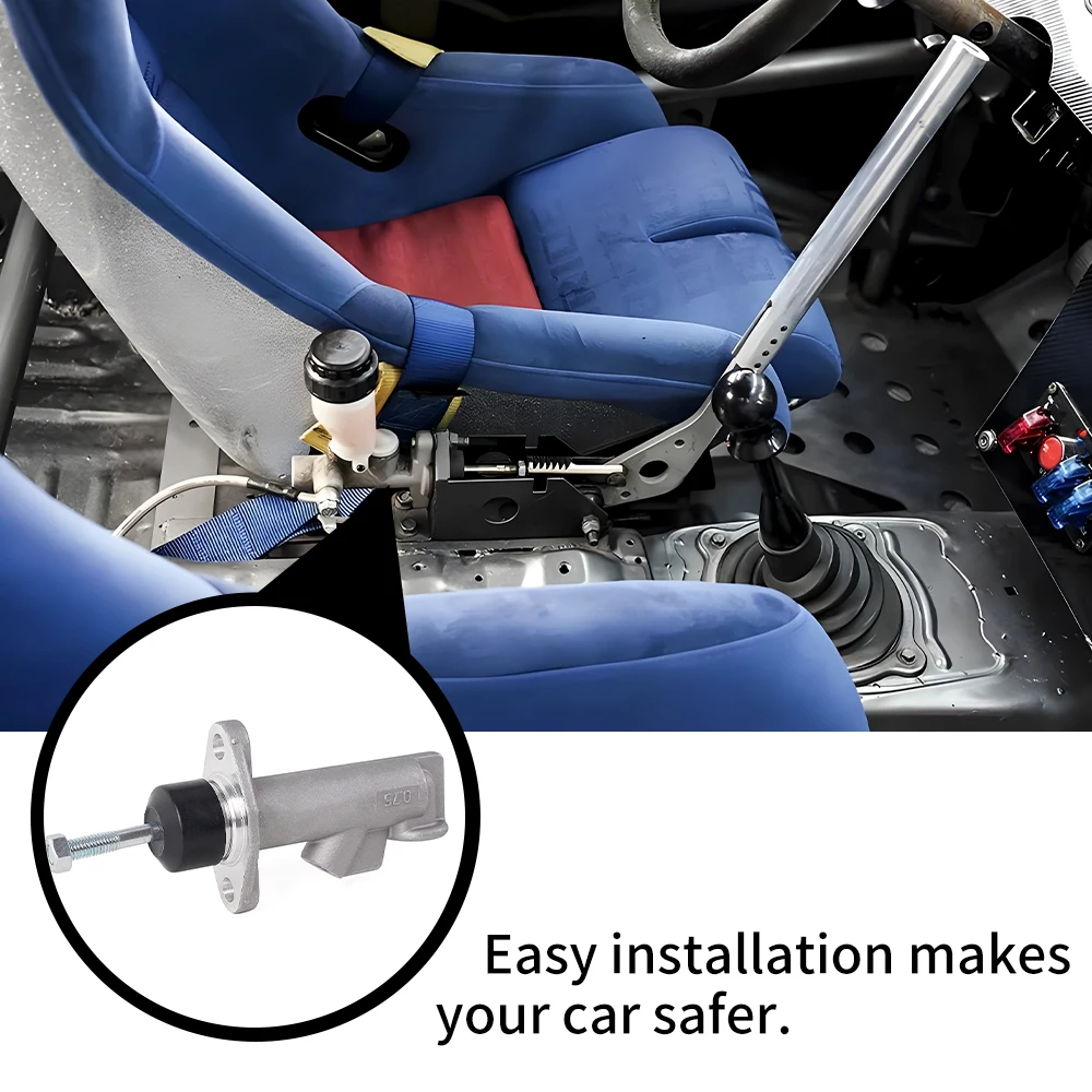 RASTP-Brake Clutch 0.75 inch Remote Master Cylinder for Hydraulic Handbrake RS-HB905