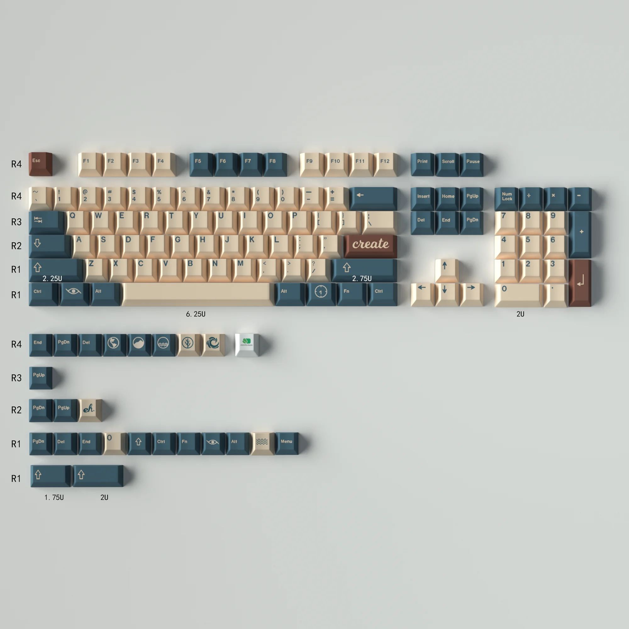 Кейкапы Для Клавиатуры | Pbt Keyboard Keycaps - Mice