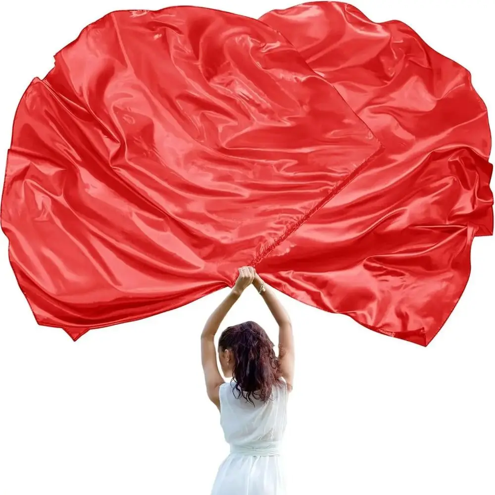 Semicircle Dance Props Flag Telescopic Sticks Colorful Belly Dance Fan Flexible Performance Props Dance Performances Fan