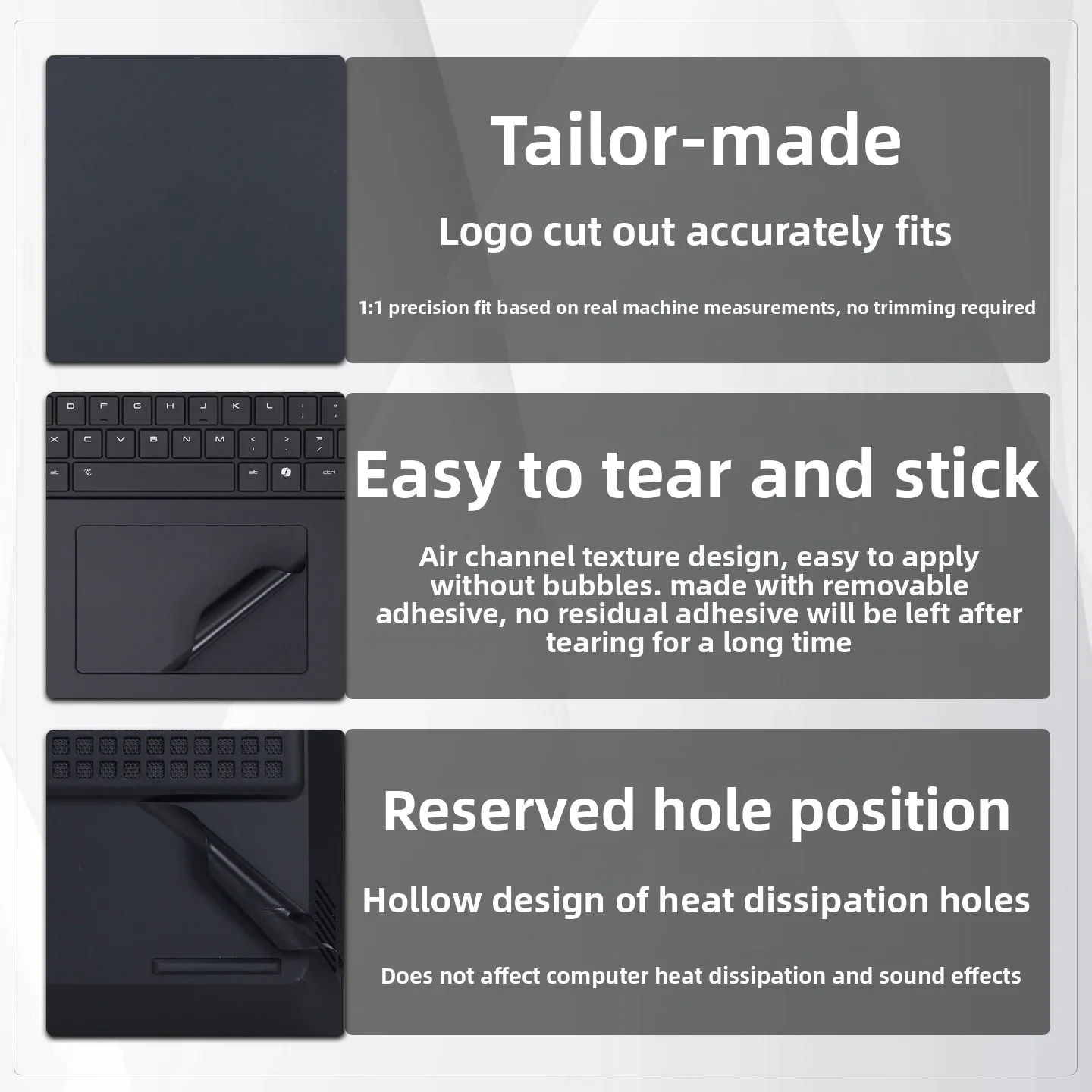 HP HyperX OMEN 컴퓨터 스티커 15-ga 섀시 16-ah 스킨 스티커 16-am 비닐 16-ap 보호 필름