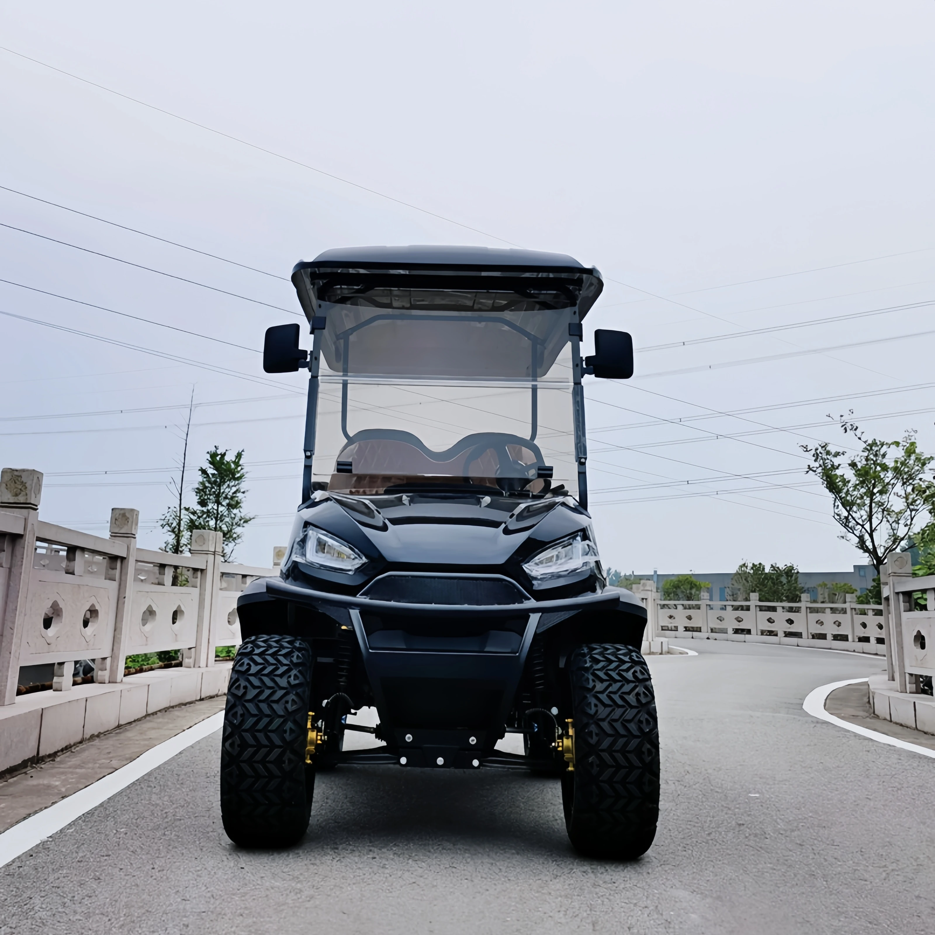 chinese Best-selling in stock Independence suspension Kinghike electric golf cart