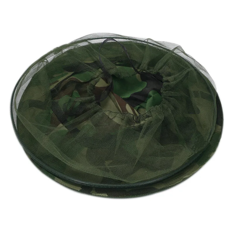Unisex Anti-Insect Hat Mosquito Net Mesh Face Fishing Hunting Outdoor Camping Hat Beekeeping protective bee hat Jungle hat