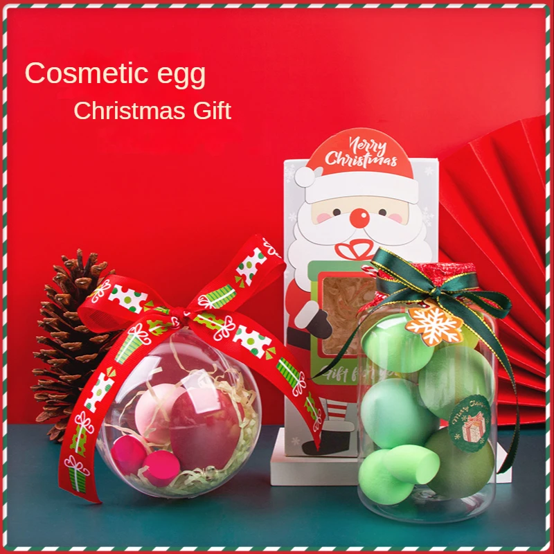 

Christmas Makeup Sponge Powder Puff Dry and Wet Combined Beauty Cosmetic Ball Foundation Esponja maquillaje