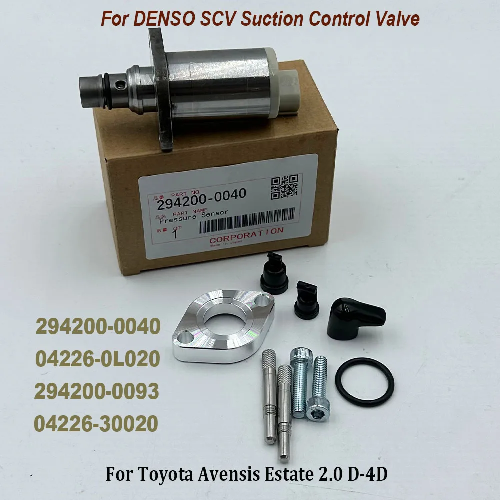 

294200-0040 Fuel Pump Suction Control Valve SCV For D-ENSO 04226-0L020 294200-0093 04226-30020 For T-oyota Avensis Estate 2.0