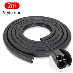 Enhanced Soundproof Rubber Seal Strip for Doors - 5m, Universal Use for Cars, Boats, and Homes (2m)