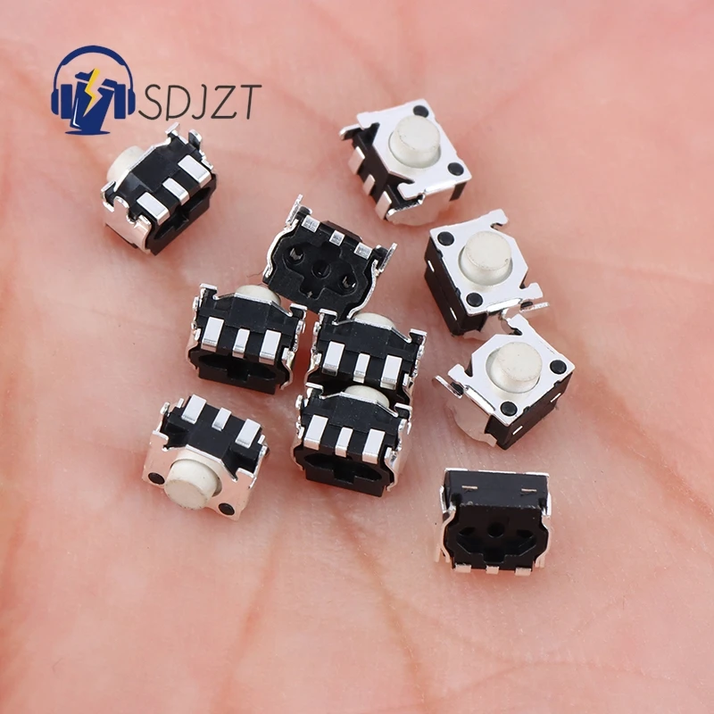10 Pezzi Per Pulsante Trigger Spalla L/R Di Ricambio Ndsl Ndsi Compatibile Con Ds Lite E Game Boy Micro