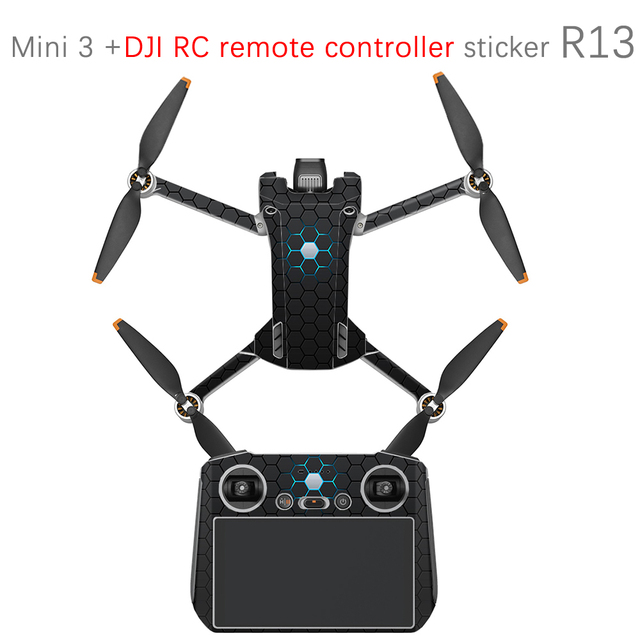 Stickers for DJI Mini 3 Pro Skin Scratch Resistant Waterproof for DJI RC Remote Control Sticker Accessories