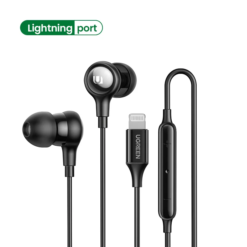 Ugreen Headphones Lightning, Наушники Lightning