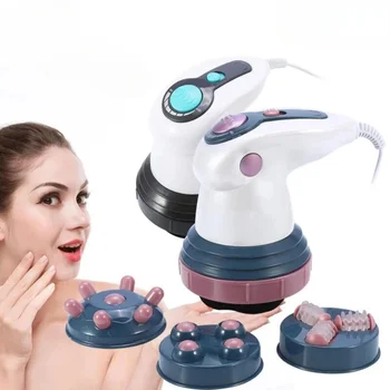 Body Electric Massager Anti Cellulite Portable Fat Slimming Health Care Massage Instrument Vibration Cervical Spine Neck Waist