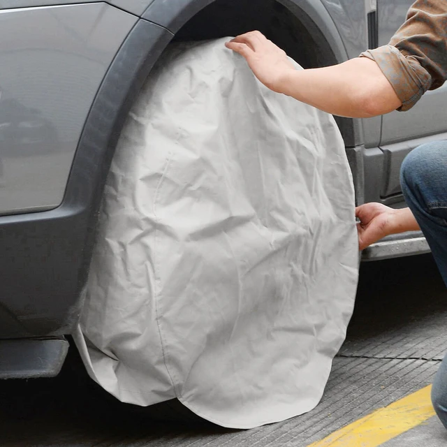 Housses de pneus de voiture 32 pouces, 4 pièces, sac de rangement,  protecteur de roue de véhicule, pour RV camion, camping-Car remorque -  AliExpress