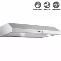 30inch Under Cabinet 500CFM 3-Speed Vent Stainless with Led Bulb Range Hood US0475A 1