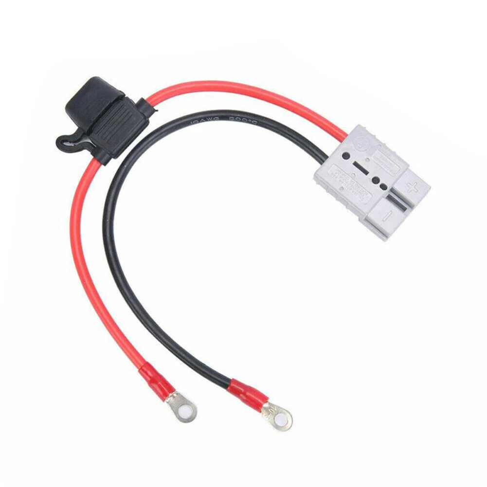 

600V Battery Charging Connector Terminals Cable 50A Quick Connect Wire For Anderson Plug To Lug M8 Terminal Electrical Equipment