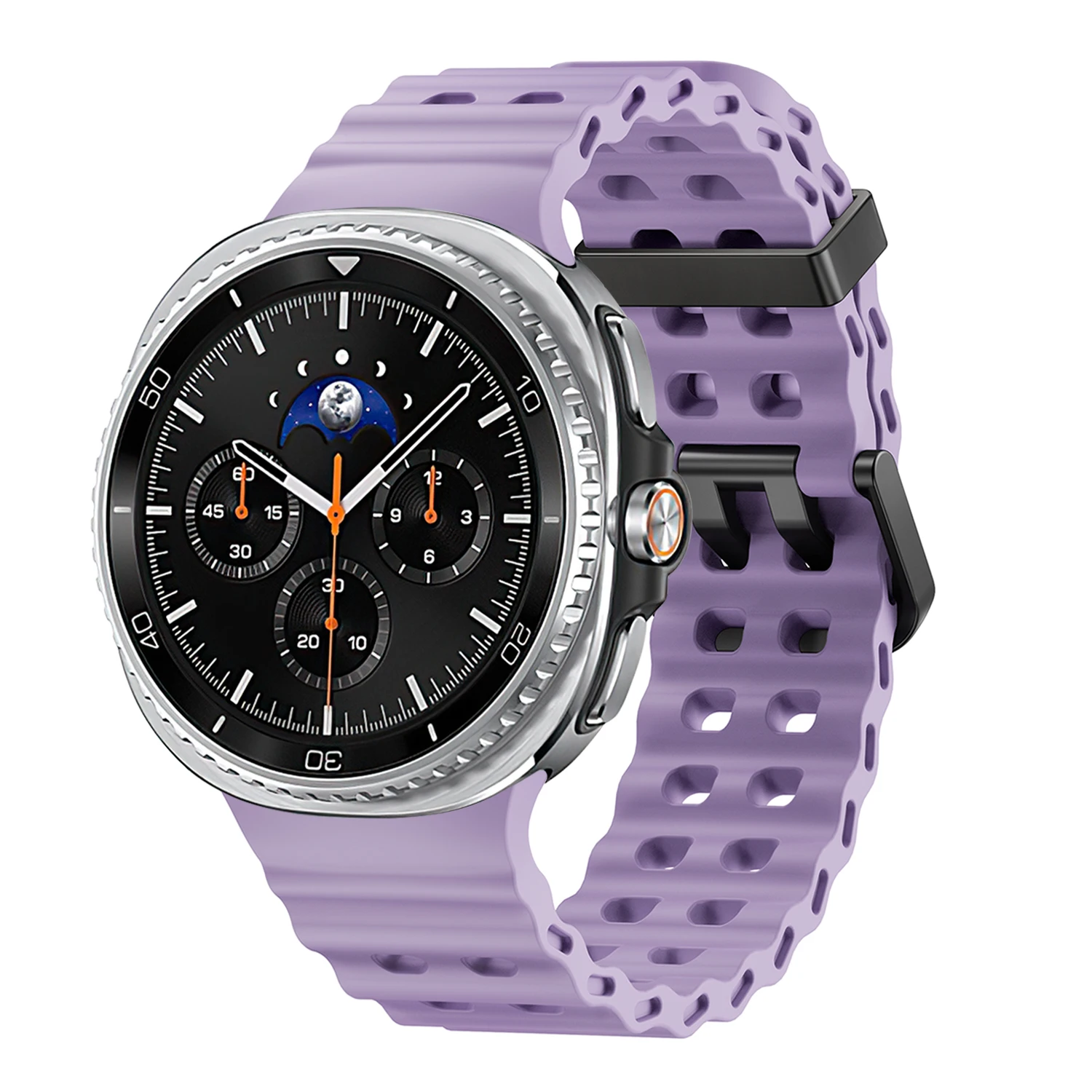 Premium Silicone Watchband for Samsung Galaxy Watch - Marine Blue