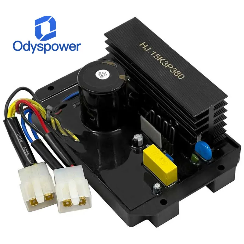 HJ.15K3P380 AVR 3상 8선 자동 전압 조정기 10KW 15KW 휴대용 발전기 예비 부품