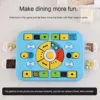 Pet  Puzzle Toys Cat Dog Soothing And Anti-slip Square Shaped Slow Food Non-Slip Bowl Interactive Pet Training Toy For Dogs Cats 3