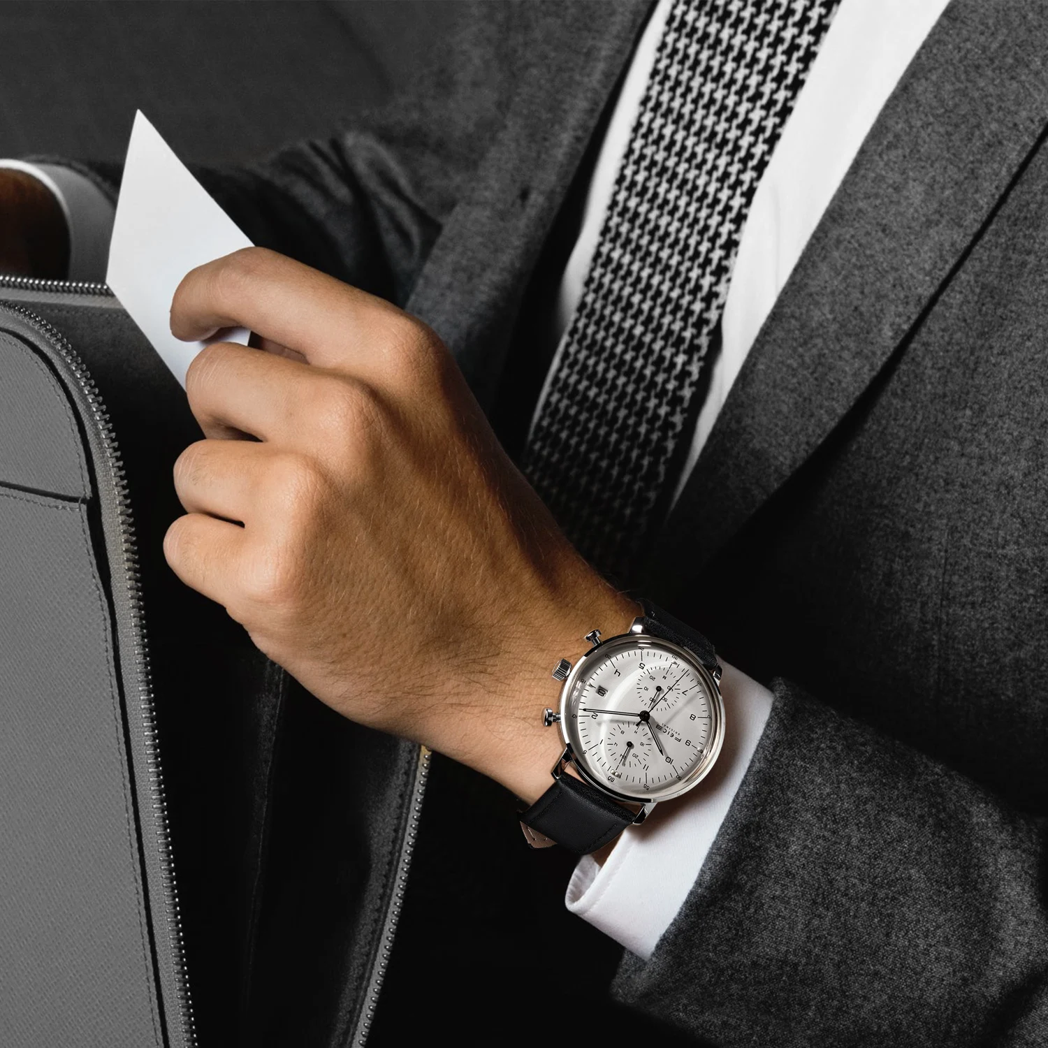 FEICE Quartz Wrist Watch for Men Dual Time Display Business Analog Watches Men's Wristwatch Clock Men Luxury Casual Sports Watch