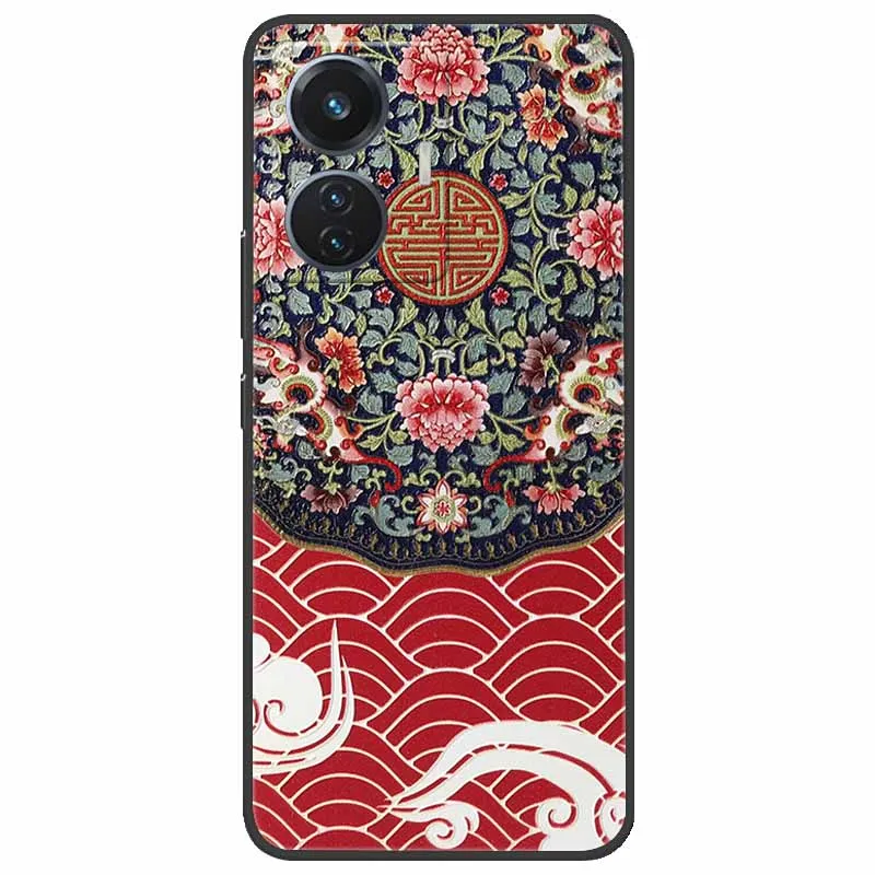 3D Relief Emboss Soft Silicone Cartoon Phone Cover